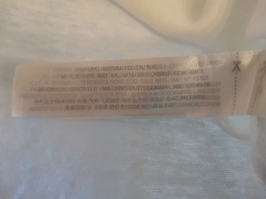 Tricou Massimo Dutti lino
