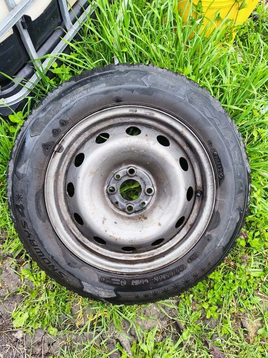 4бр. Железни джанти 4х98 15 /джанти с гуми (зимни)