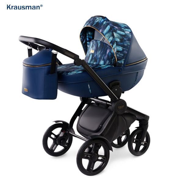 Krausman – Carucior 3 in 1 Topaz Lux Dark Blue LIMITED