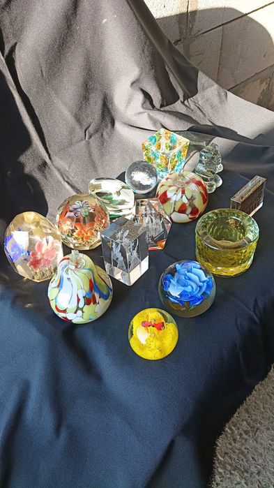 lot 14 decoratiuni interioare din STICLA BRUTA