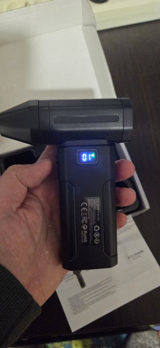 Suflanta portabila cu afisaj digital, ventilator turbo