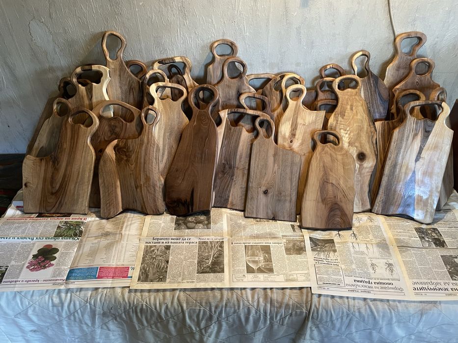 Дъски за разане от орех цяло парче