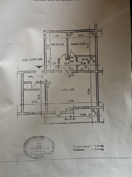 Apartament 3 camere zona Garii