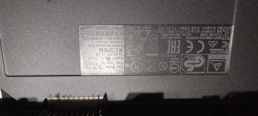 Лаптоп Dell Precision 7720 на части