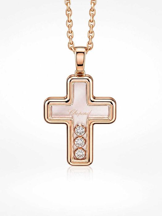 Крест Chopard Happy Diamonds