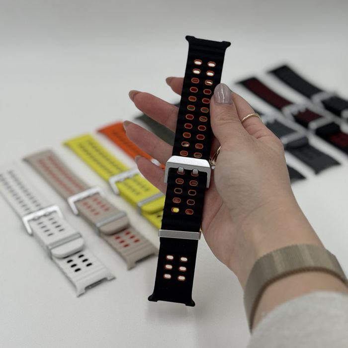 Силиконовa каишкa на дупки за Samsung Galaxy Watch 8 и 8 Classic