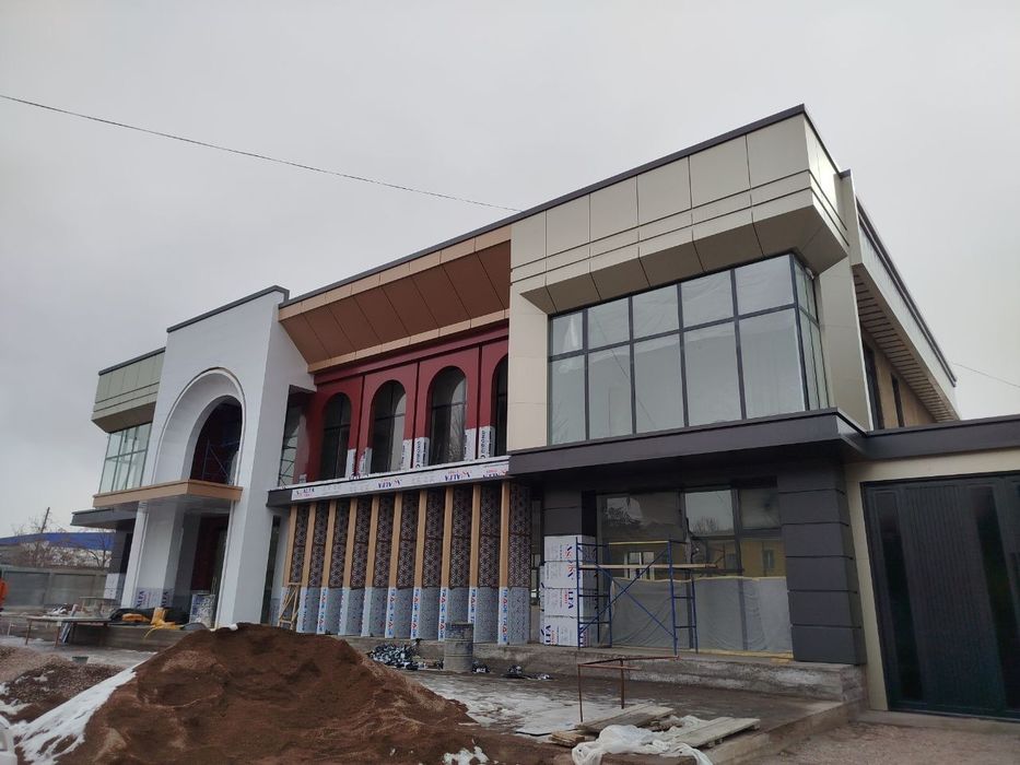 Alucobond v Samarqand алюкабонд Аликафон Алкафон алукапон уста
