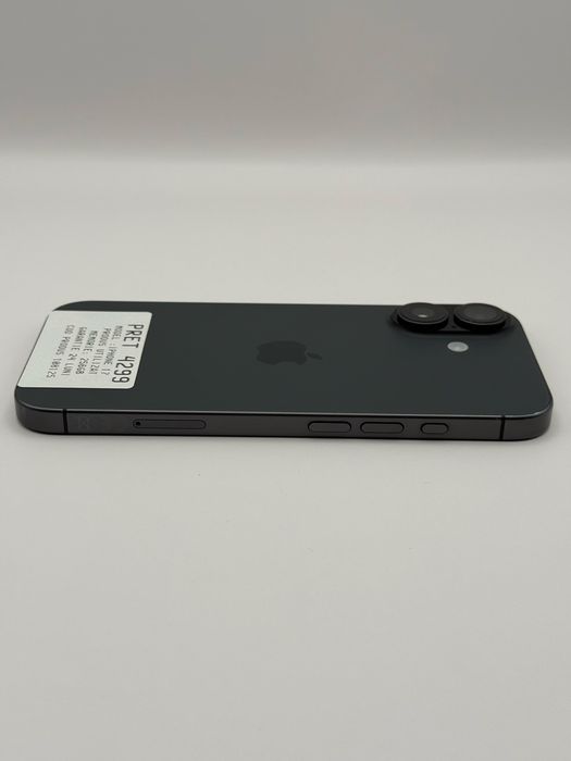 MAGAZIN VINDEM IPHONE : Iphone 17 | 256 GB | Black | Garantie  24 luni