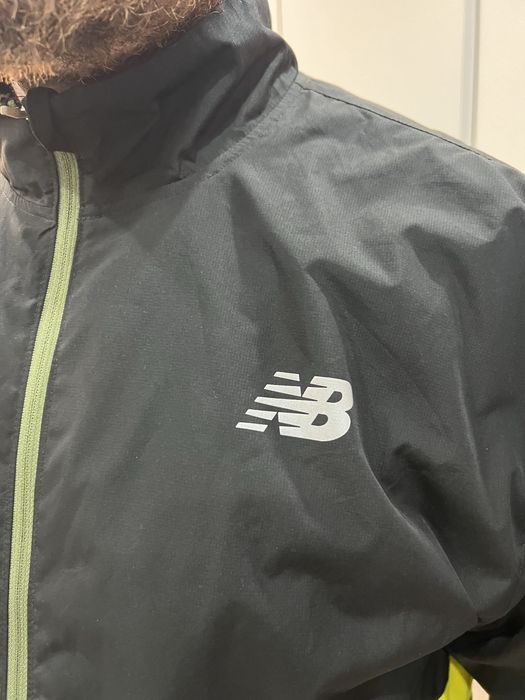 Яке New Balance Accelerate Protect Зелен/Черен