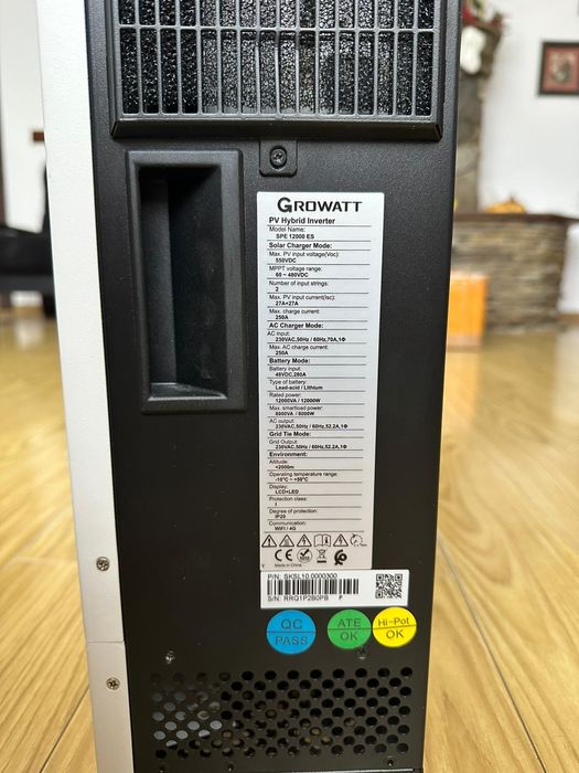 Invertor Growatt  SPE 12000 Es