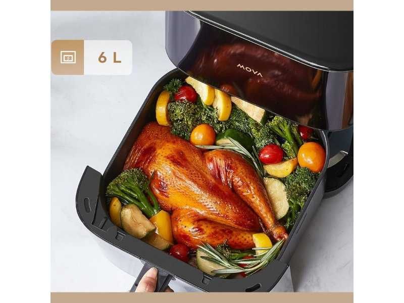 Еър Фрайър с Двоен Нагревател Mova AeroChef FD10 Pro, 6L