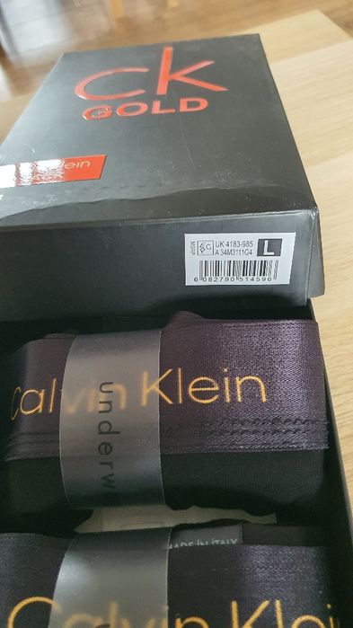 Set 3 boxeri Calvin Klein mărimea L noi în cutie