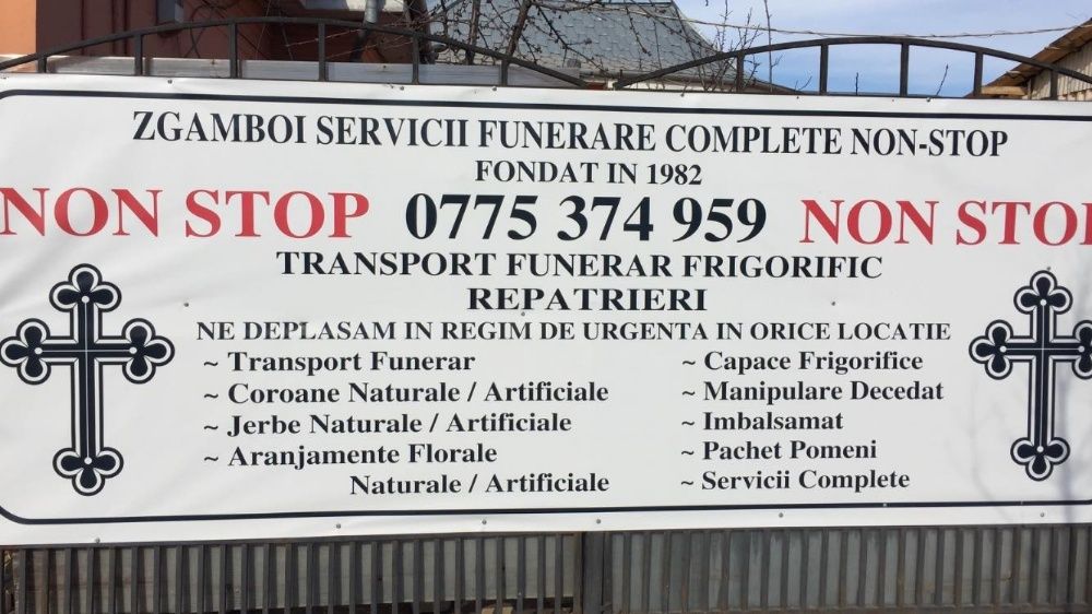Pompe funebre Alexandria - Zgamboi Funerare Complete
