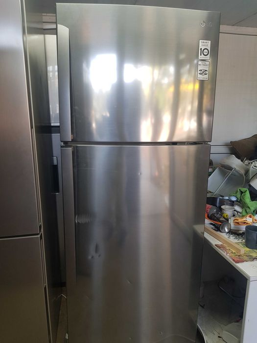 Frigider Lg Inox-Argintiu,latime 70cm,inaltime 177cm