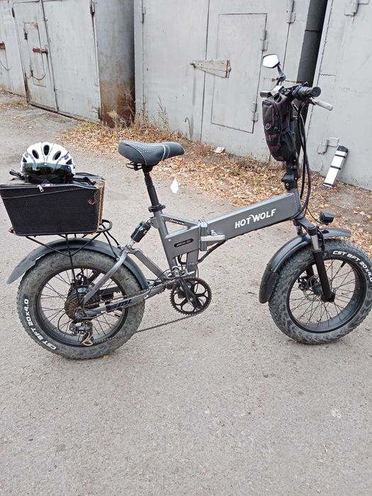 Электровелосипед 500W, аккумулятор 14A.ч