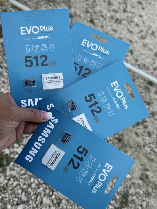 Samsung EVO Plus 512 GB – card de memorie microSD