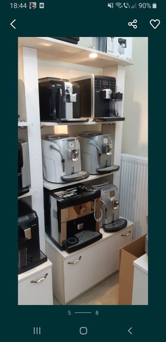 Vanzari, reparatii expresoare,aparate cafea Saeco,Jura, Delonghi