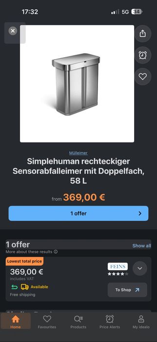 Cos de gunoi inteligent