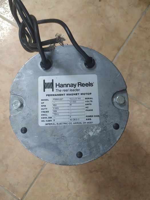 Электромотор Hannay Reels