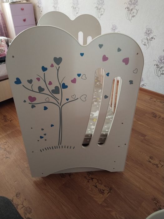 Манеж с матрасом