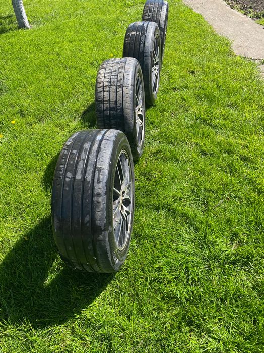 Set 4 anvelope vară + jante aliaj 205/55/R16 Hankook – stare foarte bună