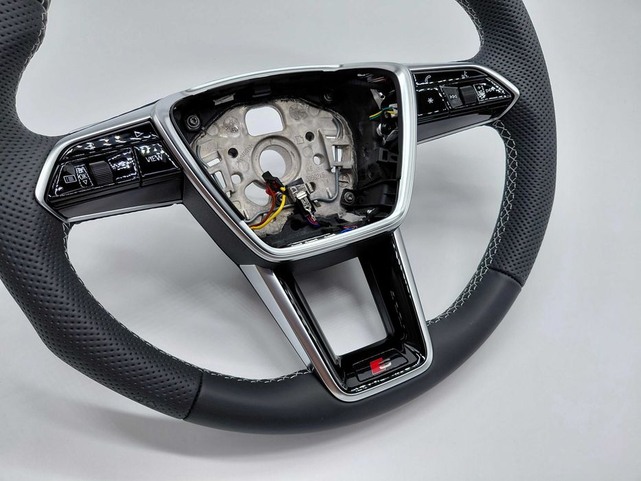 Нов спортен волан S Line за Audi A6 C8 A7 A8 E-tron ​​Q8 E Tron