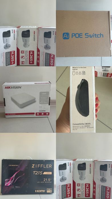 Kamera sotiladi 3 dona manitorlari bn komplekt