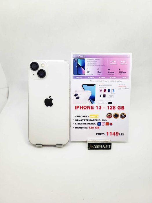 ***STAR*** Shop: Iphone 13 5G - 128GB - GARANTIE!!!