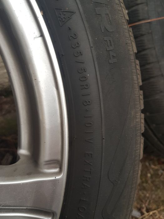 Джанти със зимни гуми 18 цола