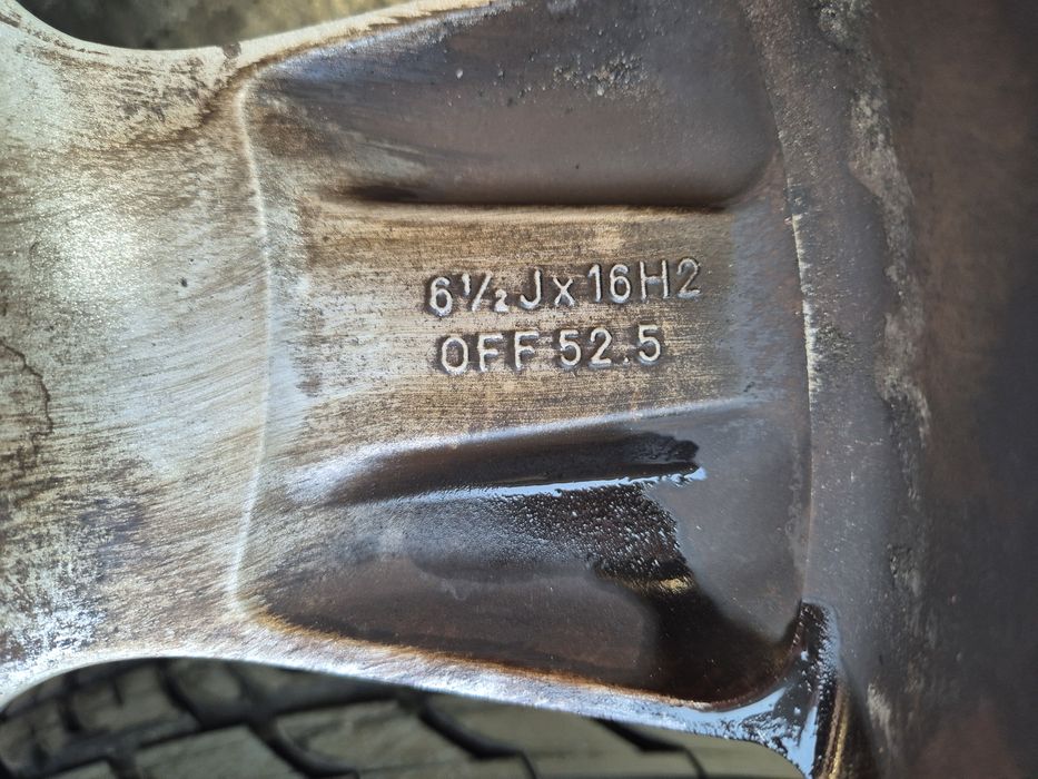 4бр алуминиеви джанти за Форд фокус/ 6.5ж Х16/ ет 52.5/ 5Х 108/