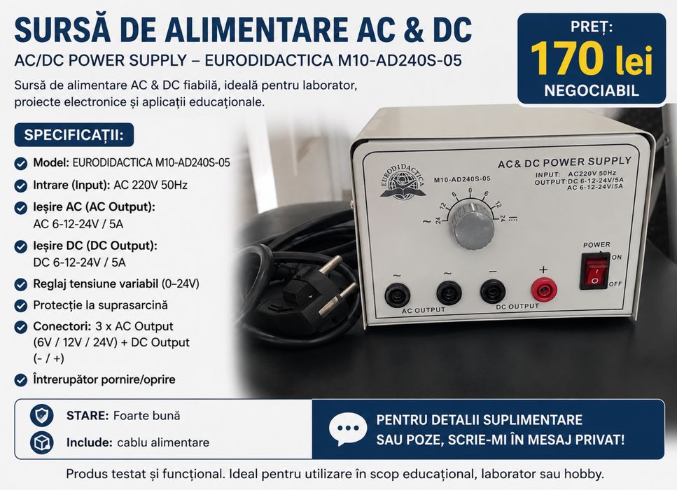 Sursa de alimentare AC&DC