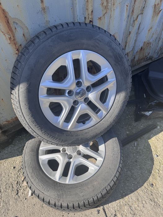 Jante jeep compass r16 cauciucuri noi iarna