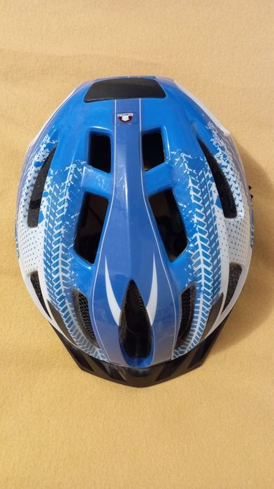 Cască bicicletă copii albastra  – ușoară și comodă