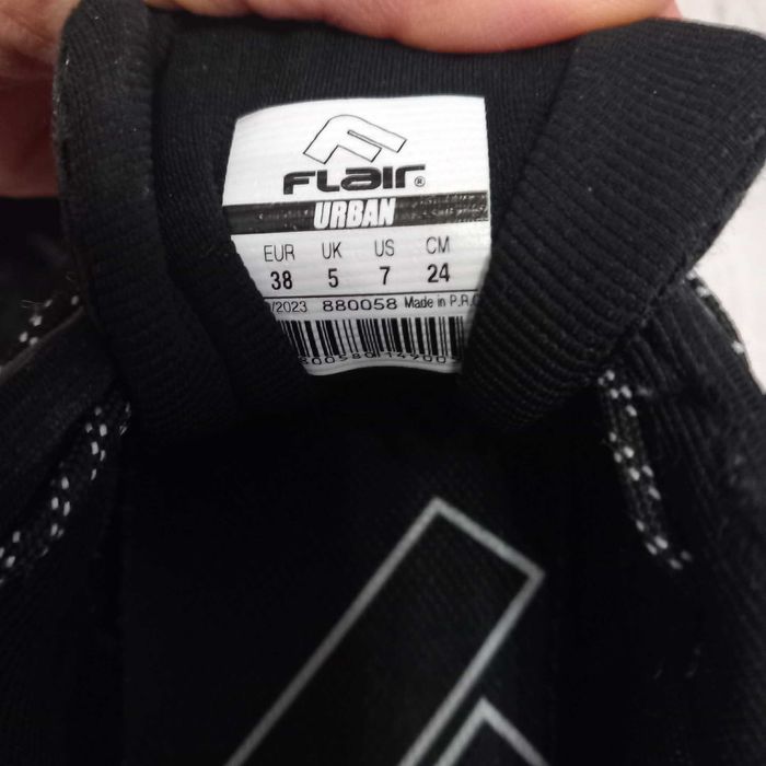 Дамски маратонки FLAIR black URBAN