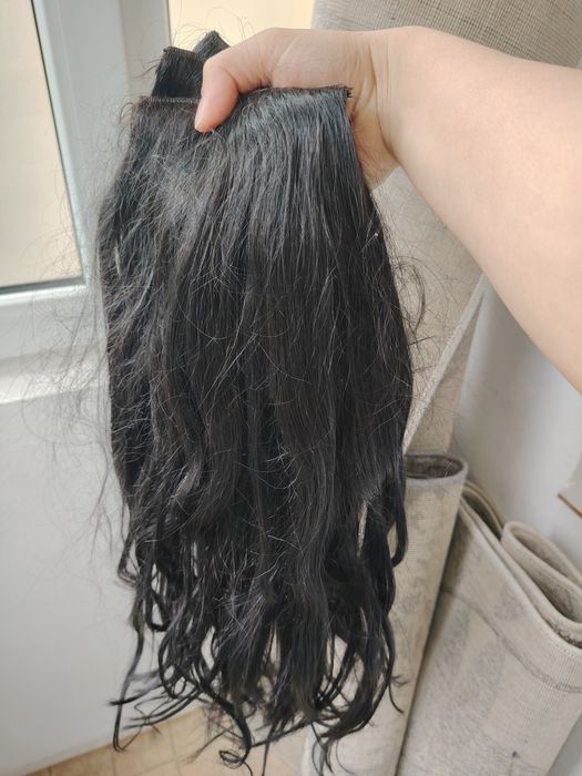 Extensii clip-on. Par natural