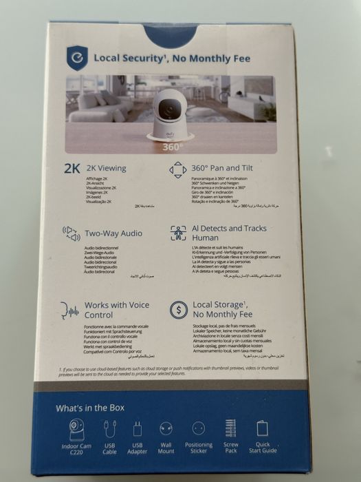 Camera interior Eufy C220 Ai Integrat