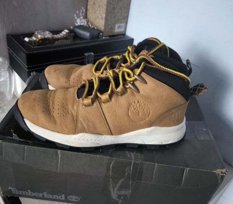 Ghete Timberland piele naturala 38