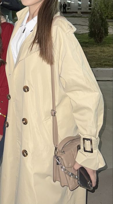 Тренч и двойка чёрный