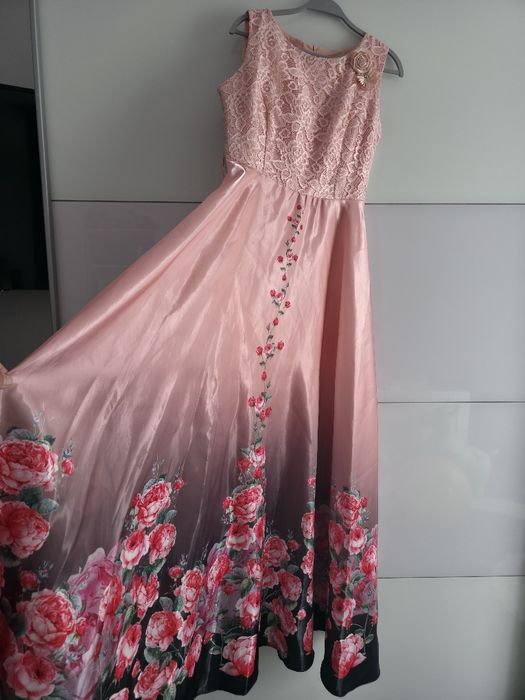 Rochie florala lunga