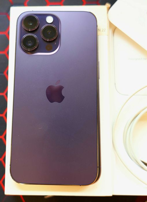 IPhone 14 ProMax Purple 256GB 86%
