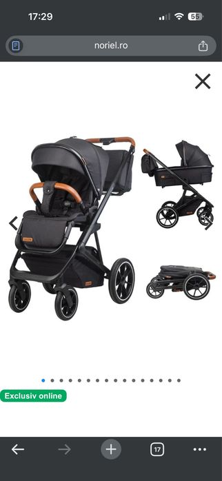 Vand carucior Coccolle 2 in 1
