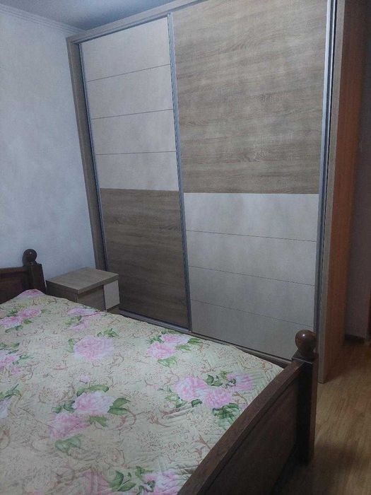 Vand pat lemn masiv 180x200, cu doua somiere