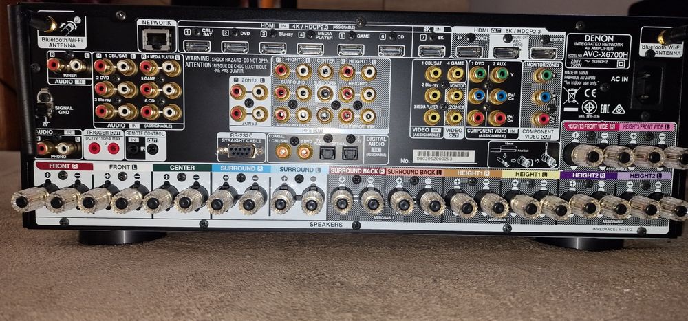 Denon AVC-X6700H черен