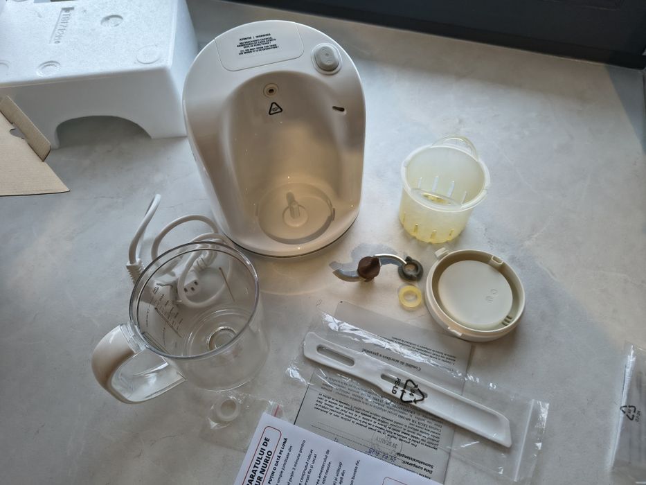 Aparat de Gatit cu Abur si Blender 5 in 1 Nurio pt Bebelusi si Copii