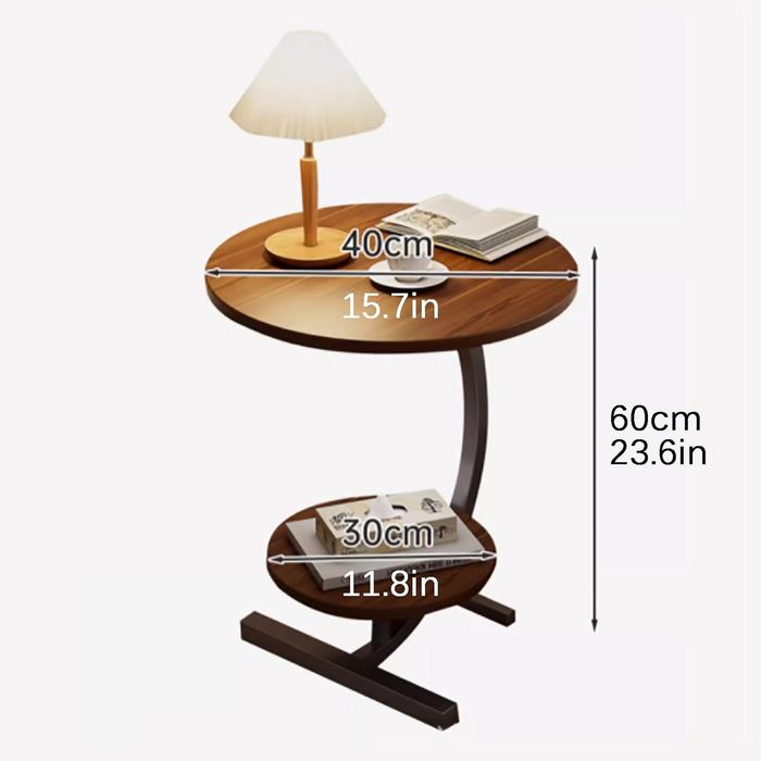 Masuta de cafea pentru living  design nordic elegant 62x40cm modern