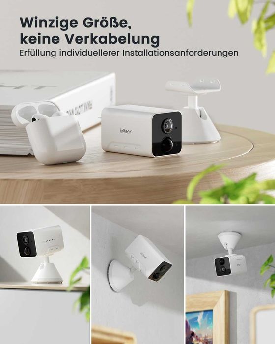 ieGeek 1080P HD камери за видеонаблюдение- 2броя