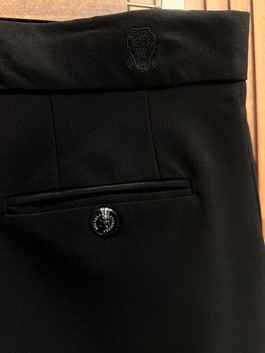 BRUNELLO CUCINELLI. Pantaloni scurti Double Pleat Shorts bermuda