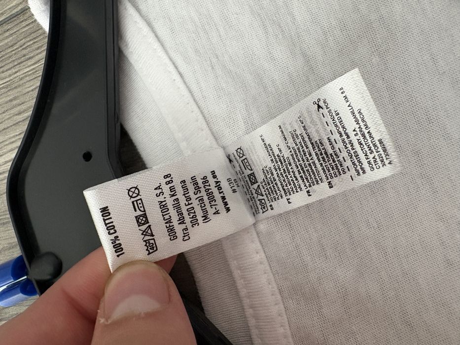 Tricou alb barbati L