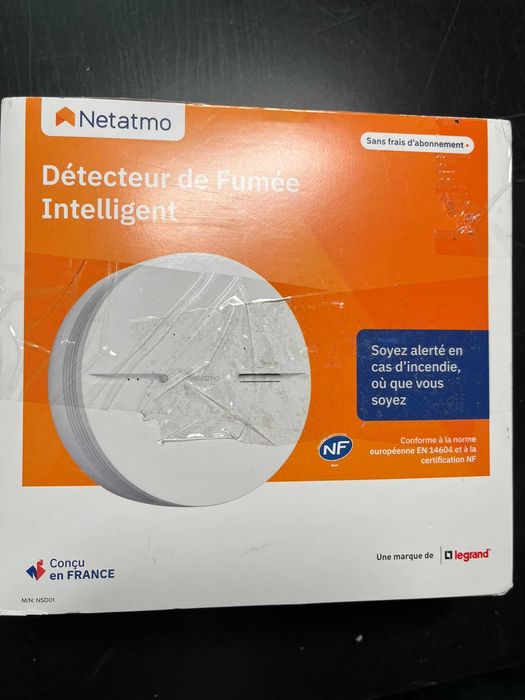 Detector inteligent de fum Netatmo
