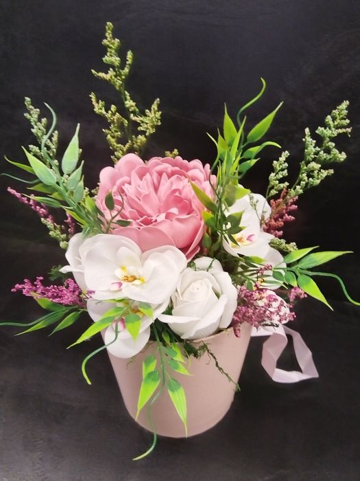 Ръчна изработка от сапунени рози